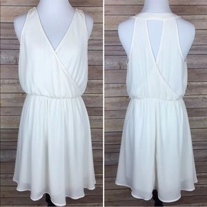 Nordstrom Lush Chiffon Romantic Draped Dress